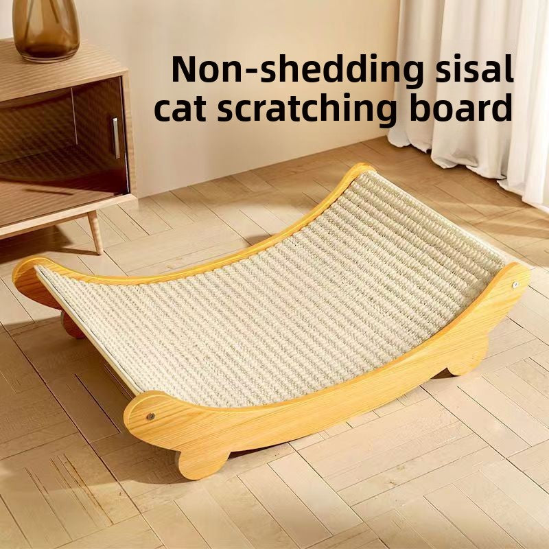 Sisal Cat Scratcher Bed with Cozy Nest