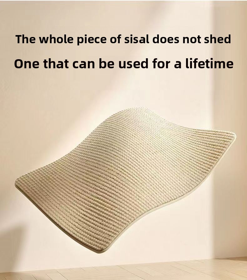 Sisal Cat Scratcher Bed with Cozy Nest