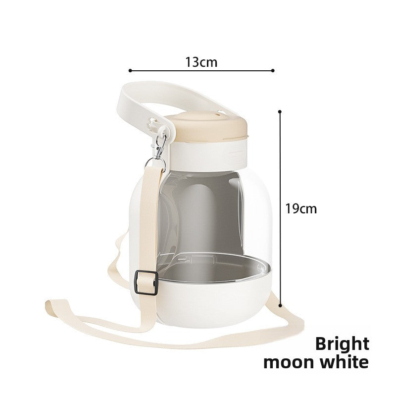 Portable Pet Water Bottle with Bowl